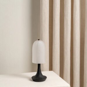 Ember - charred wood rechargeable table lamp