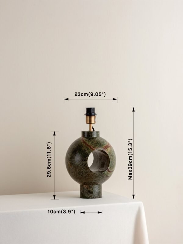 Edition 1.1 - marble table lamp base - base only - Image 4