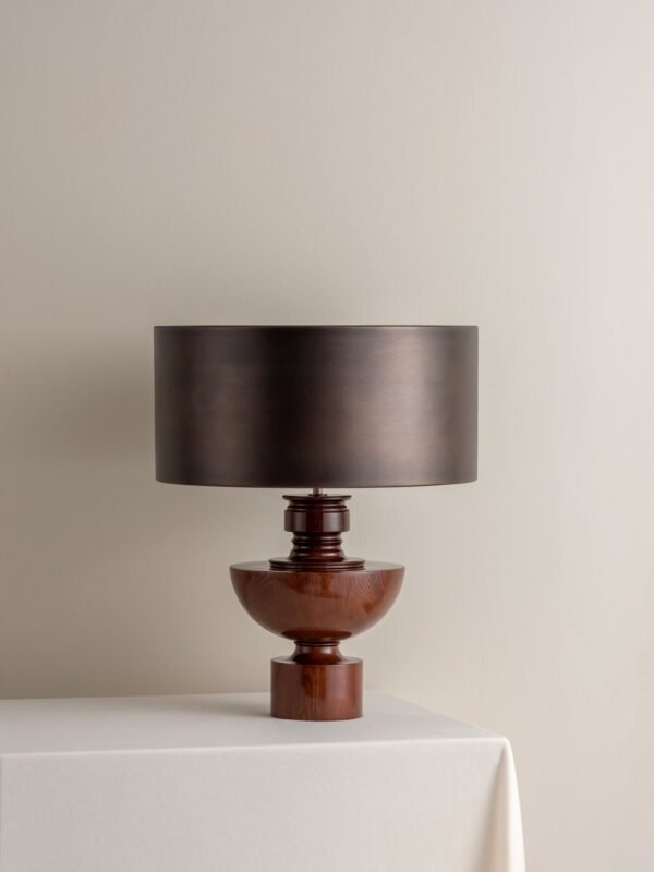 Edition 1.2 - spun wood table lamp - base only - Image 8