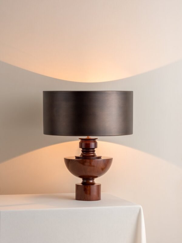 Edition 1.2 - spun wood table lamp - base only - Image 9