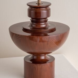 Edition 1.2 - spun wood table lamp - base only