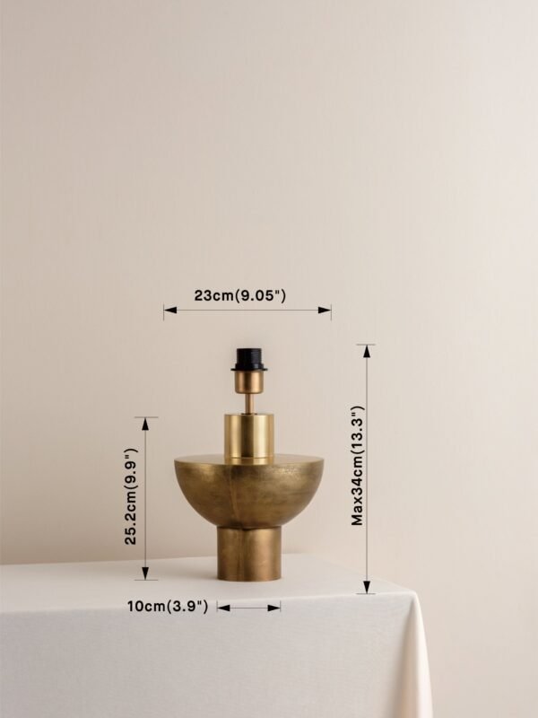 Edition 1.6 - brass table lamp - base only - Image 4