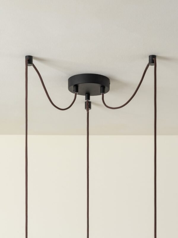 Aditi - 3 light rattan pendant - Image 6
